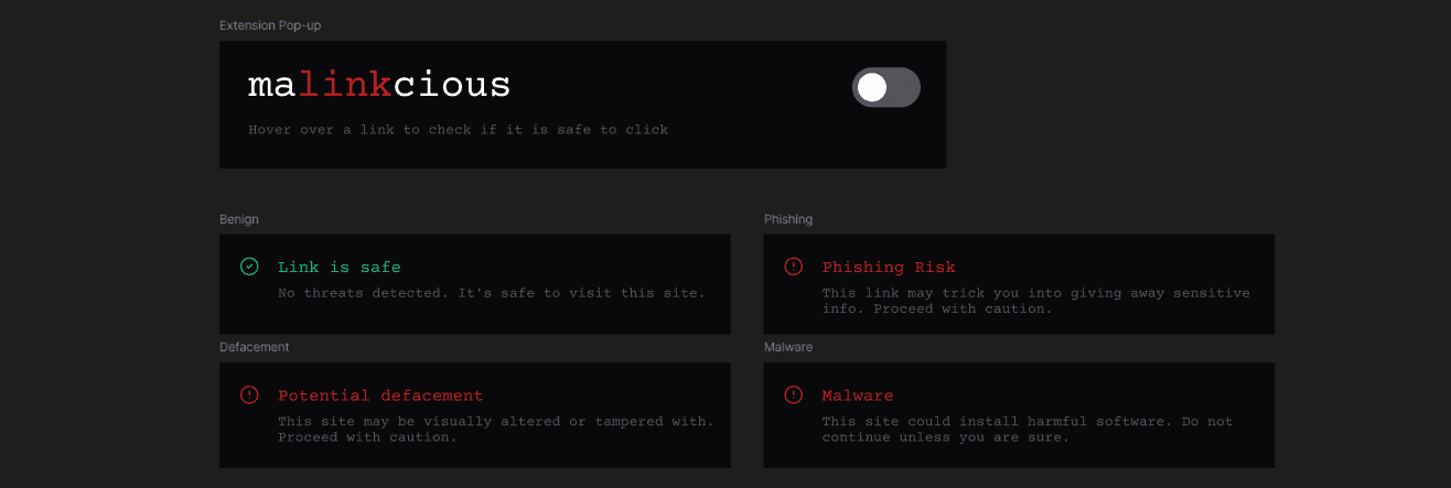 extension first mockup